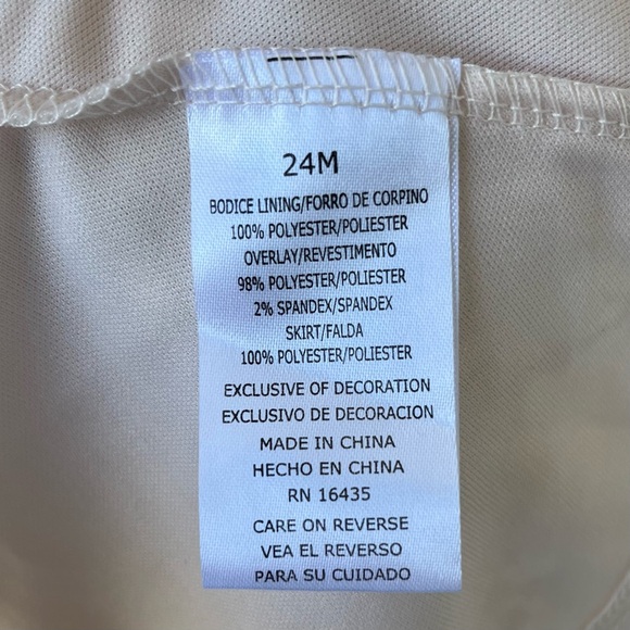 •NANNETTE BABY• Ivory Lace Skirt Party Dress - Size 24 Months - Picture 7 of 9